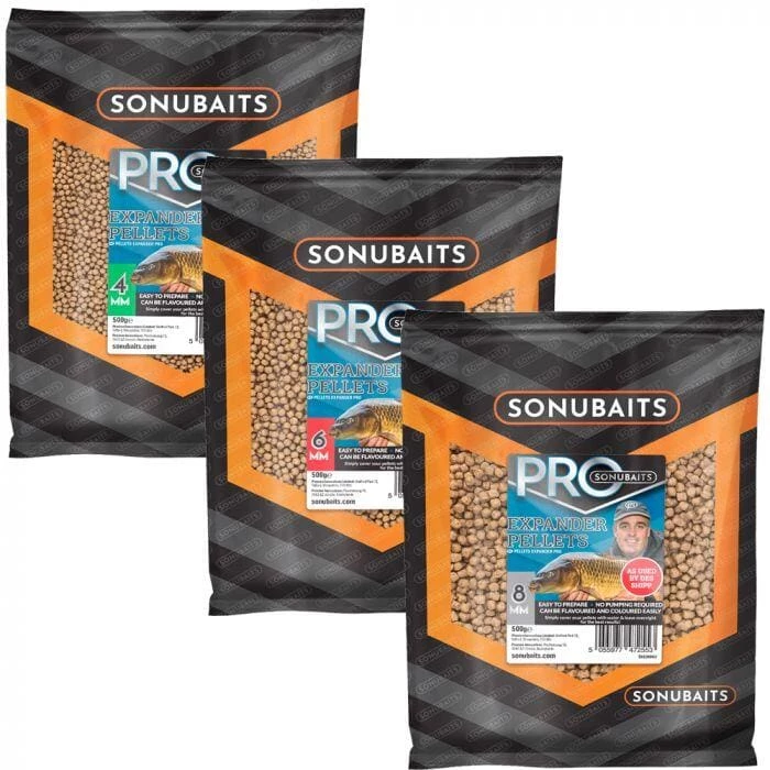 Discount ๐ Sonubaits Pro Expander Pellets 500g Fishing Bait ๐ 3 Sonubaits Pro Expander Pellets 500g Fishing Bait
