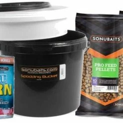 Fishing Bait Sonubaits Spodding Bucket Bundle