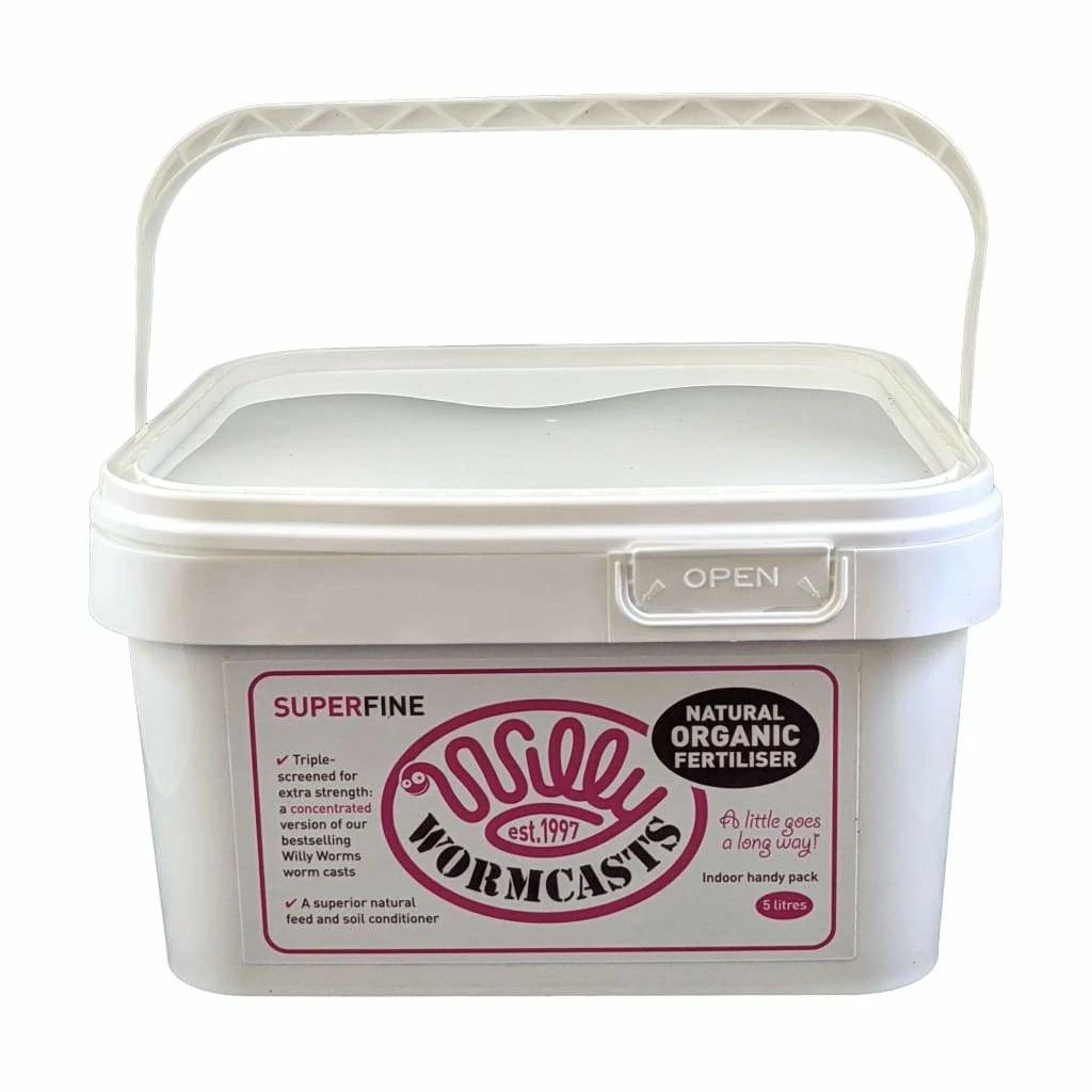 Promo ✨ Willy Worms Superfine Pure Worm Casts 5 Litre (handy Pack) ❤️ 4 Willy Worms Superfine Pure Worm Casts 5 Litre (handy Pack)