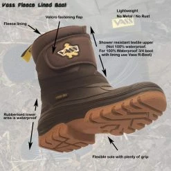 Vass Fleece Lined Fishing Boot Match & Coarse
