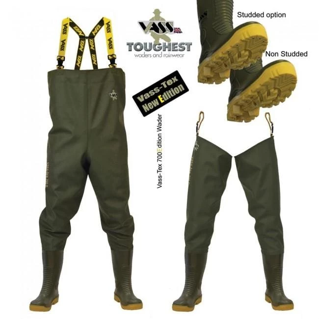 Discount ๐ฅ Vass-Tex 700 Edition Chest Wader Match & Coarse โ๏ธ 2 Vass-Tex 700 Edition Chest Wader Match & Coarse