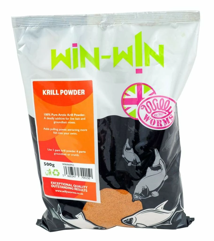 Budget ๐งจ Fishing Bait Win-Win Krill Powder 500g ๐ 1 Fishing Bait Win-Win Krill Powder 500g