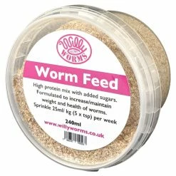 Willy Worms Worm Feed 240ml Bait Accessories